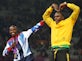 Picture of the day: Mo Farah, Usain Bolt swap celebrations at 2012 Olympics