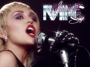 Miley Cyrus challenging for number one with Midnight Sky