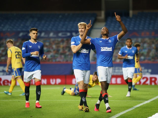 Rangers move five points clear of Celtic with comfortable win over St Johnstone