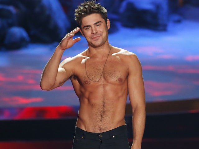Zac Efron pictured in April 2014