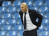 Real Madrid manager Zinedine Zidane pictured on August 7, 2020