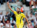 Andrew Tye pictured for Australia against England in 2018