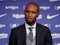Barcelona sporting director Eric Abidal pictured in January 2020
