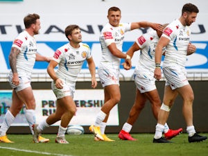 Title-chasing Exeter trounce third-placed Sale 32-22 