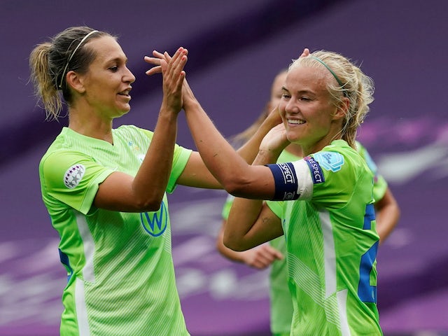 Wolfsburg thump Glasgow City in quarter-finals of Women's Champions League