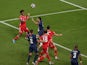 Bayern Munich's Kingsley Coman scores against Paris Saint-Germain in the Champions League final on August 23, 2020