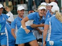 Team Europe celebrate during the 2013 Solheim Cup