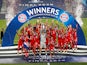 Bayern Munich celebrate winning the Champions League on August 23, 2020