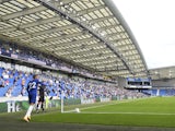 Chelsea's Hakim Ziyech in action against Brighton & Hove Albion in a pre-season clash on August 29, 2020