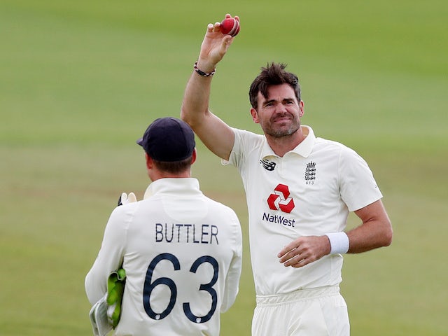 Cricket legends lead tributes to James Anderson after 600th Test wicket