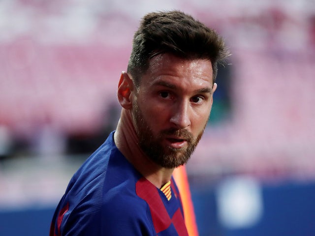 Lionel Messi pictured in new Barcelona kit ahead of return to training