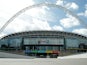 A general shot of Wembley Stadium in May 2020