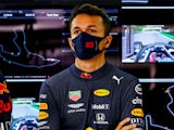 Red Bull's Alex Albon pictured at the Belgian Grand Prix on August 29, 2020
