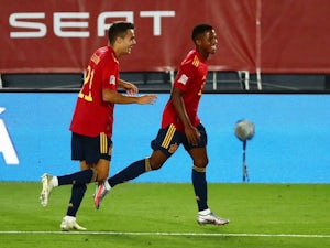 Nations League roundup: Ansu Fati breaks Spain record in Ukraine rout