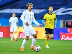 France's Antoine Griezmann in action against Sweden in the UEFA Nations League on September 5, 2020