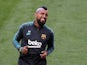 Arturo Vidal pictured for Barcelona in August 2020