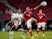Belgium's Toby Alderweireld in action with Denmark's Martin Braithwaite in the UEFA Nations League on September 5, 2020