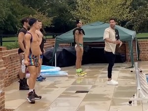 Gemma Collins holds dance auditions with men in tight underwear