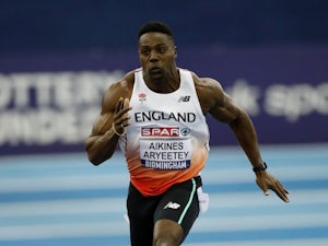 Harry Aikines-Aryeetey wins first 100m title at British Athletics Championships