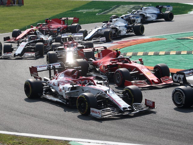 Italian Grand Prix halted after 180mph Charles Leclerc crash
