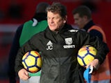 Former Newcastle United coach John Carver pictured in December 2017
