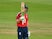 England's Jos Buttler celebrates his half-century against Australia on September 6, 2020