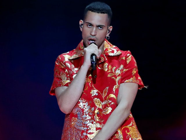 Italy's Mahmood at Eurovision 2019