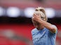 Steph Houghton pictured for Manchester City on August 29, 2020