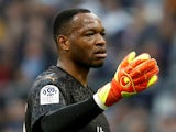 Marseille and France goalkeeper Steve Mandanda pictured in Ligue 1 action on February 22, 2020