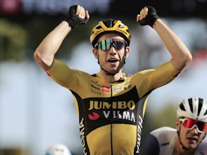 Wout Van Aert wins stage seven as Adam Yates holds onto yellow jersey