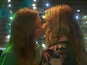 Juliet and Peri kiss on Hollyoaks on September 17, 2020