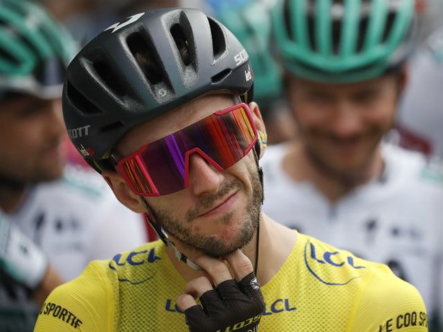 Adam Yates edges out twin brother to win stage one of Tour de France