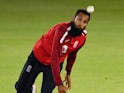 Adil Rashid pictured for England on September 8, 2020