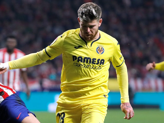 Alberto Moreno in action for Villarreal on February 23, 2020
