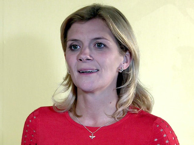 Leanne on the first episode of Coronation Street on September 14, 2020