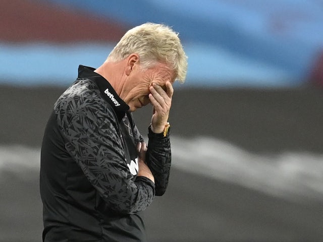 West Ham manager David Moyes could miss Leicester City clash
