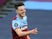 Declan Rice pictured for West Ham United in July 2020