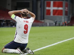 Harry Kane denied by late goalline clearance as England held by Denmark