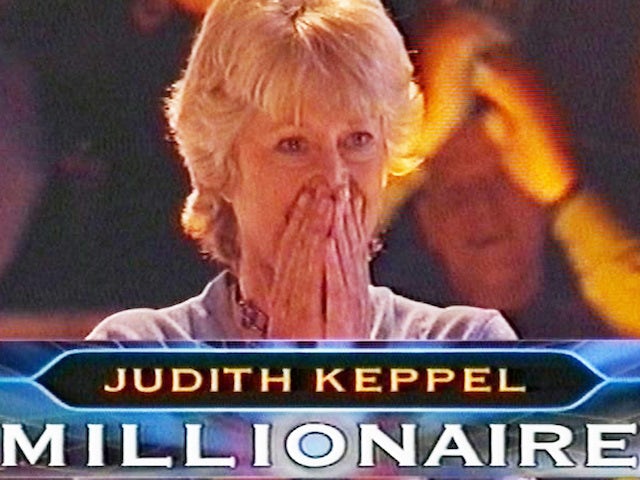 First WWTBAM winner Judith Keppel