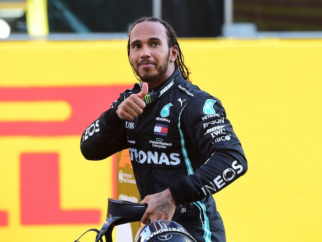 Lewis Hamilton secures pole position at Russian Grand Prix