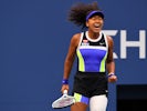 Naomi Osaka celebrates winning the 2020 US Open on September 12, 2020