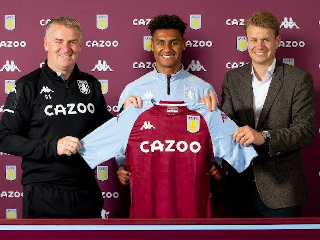 Ollie Watkins is unveiled by Aston Villa on Wednesday, September 9, 2020