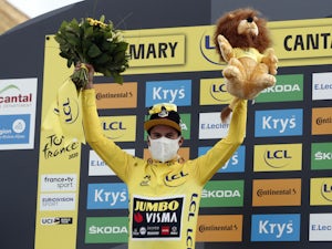 Primoz Roglic "super happy" after extending Tour de France lead