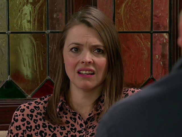 Tracey on the second episode of Coronation Street on September 21, 2020