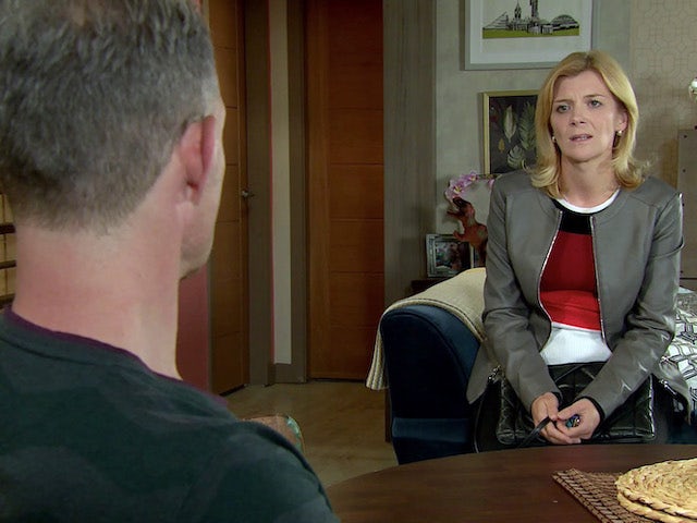Leanne on the first episode of Coronation Street on September 21, 2020