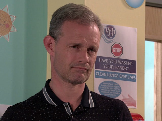 Nick on Coronation Street's second episode on October 7, 2020