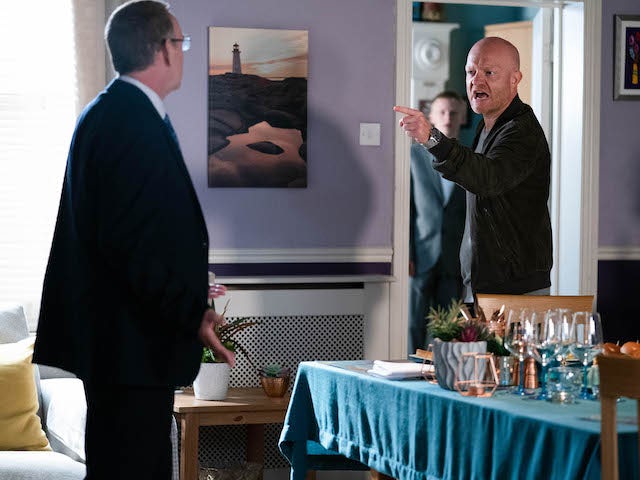 Ian and Max on EastEnders on September 28, 2020