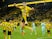 Erling Braut Haaland celebrates scoring Borussia Dortmund's second goal against Borussia Monchengladbach on September 19, 2020
