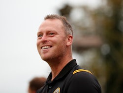 Newport County boss Mike Flynn pictured in August 2019