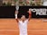 Novak Djokovic celebrates winning in Rome on September 19, 2020